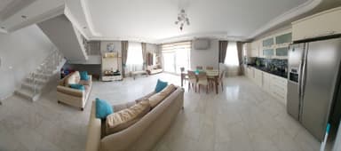 Дуплекс с панорамным видом на море в Махмутларе - 250 м² за арендную плату в июле