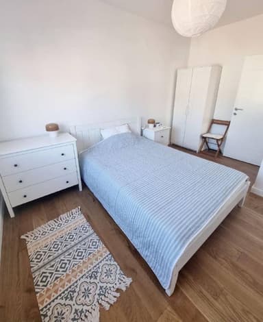 Светлая уютная квартира с 2 спальнями в центре Будвы за 1350 EUR