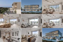 Квартиру в Пафосе (Киссонерга) с панорамным видом за 225,000 EUR
