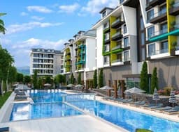 Продается квартира в Konak Terrace, Каргыджак - 102,000 EUR - Укомплектована мебелью и техникой