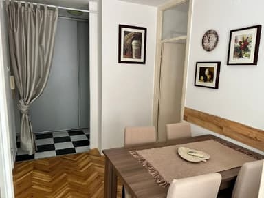 Светлая квартира в Voždovac с новой мебелью за 400